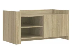 Mesa De Centro|vidaxl Mesa de centro 100x50x50cm derivados de madeira carvalho sonoma Natural claro