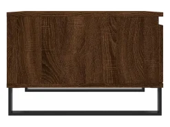 Mesa De Centro*vidaxl Mesa de centro 55x55x36,5cm derivados madeira carvalho castanho Natural claro