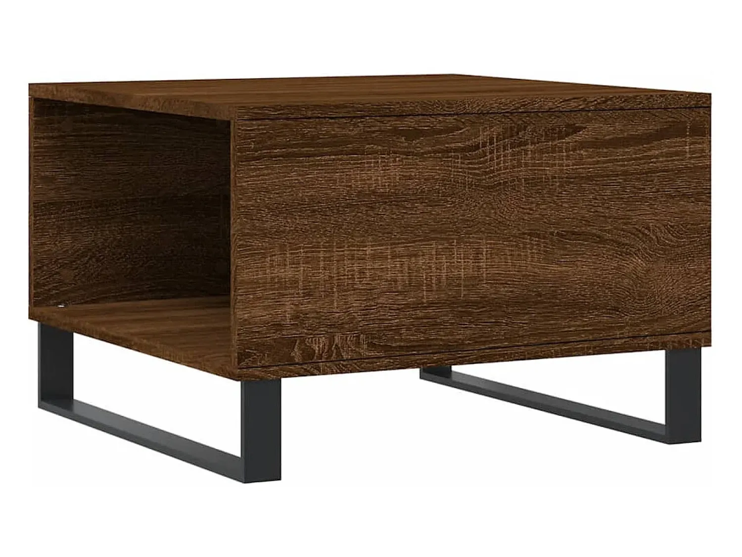 Mesa De Centro*vidaxl Mesa de centro 55x55x36,5cm derivados madeira carvalho castanho Natural claro