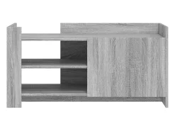 Mesa De Centro| Mesa de centro 100x50x50cm derivados de madeira sonoma PT281935 Cinzento