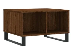 Mesa de centro 60x50x36,5cm derivados madeira carvalho PT251897^ Mesa De Centro