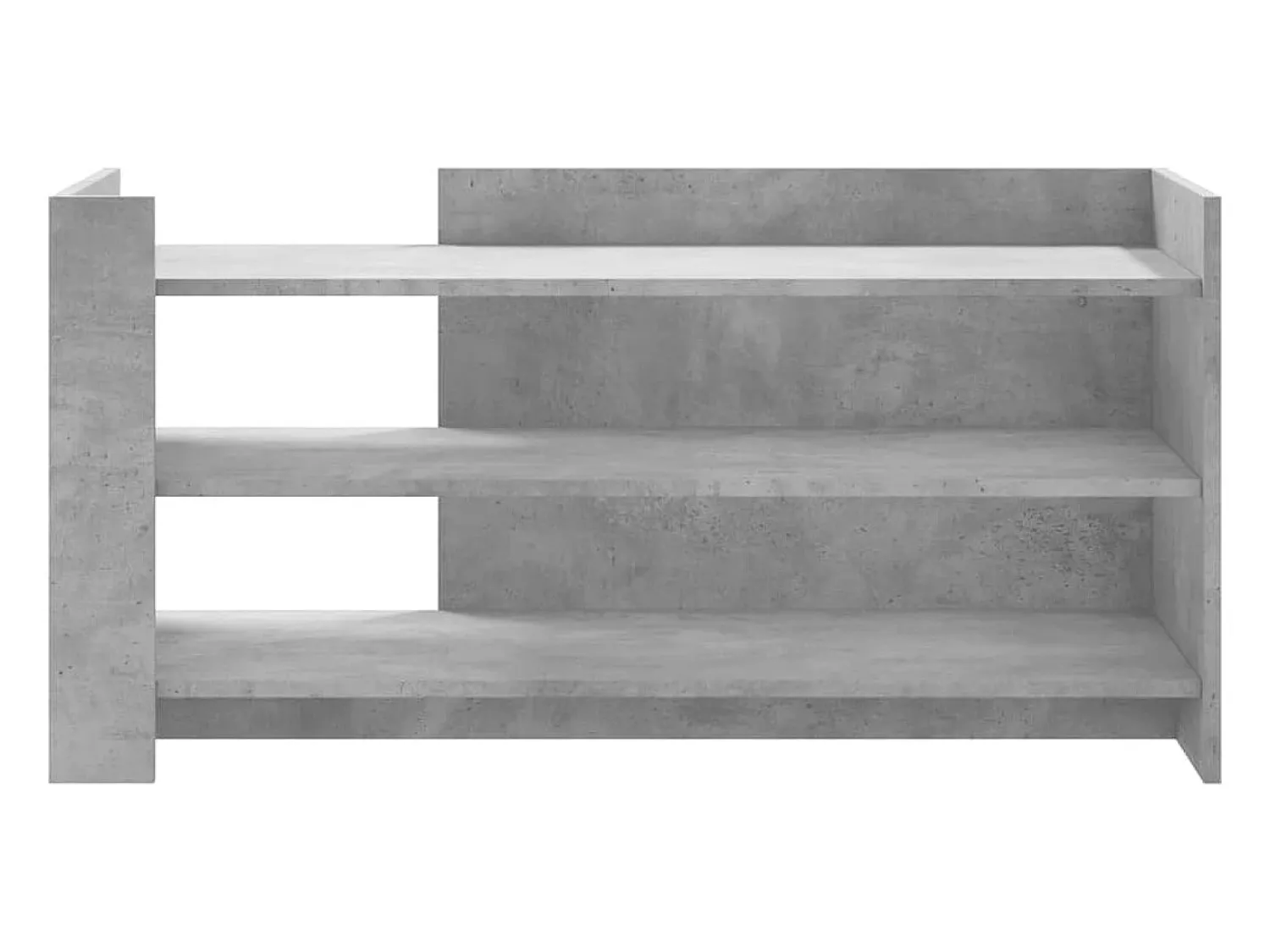 Online vidaxl Mesa de centro 100x50x50cm derivados de madeira cinza cimento Cinzento