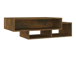 Mesa de centro 105x55x32cm derivados de madeira carvalho fumado PT739128^ Mesa De Centro