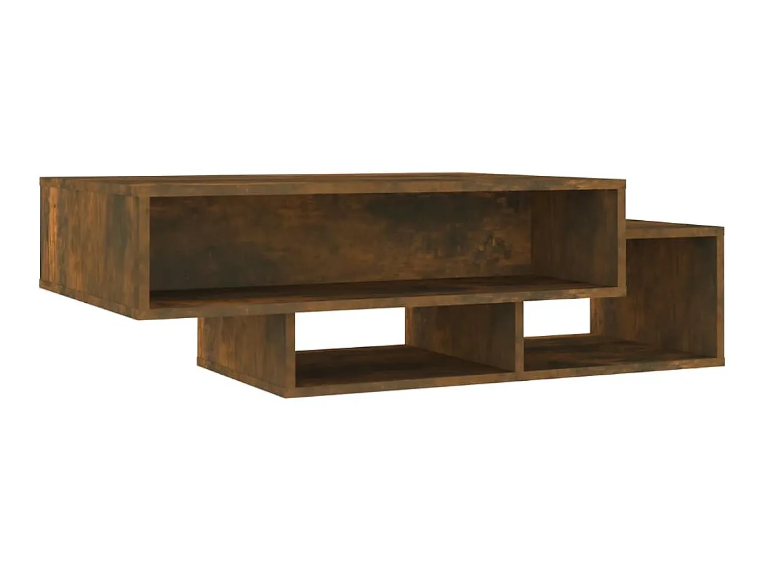Mesa de centro 105x55x32cm derivados de madeira carvalho fumado PT739128^ Mesa De Centro