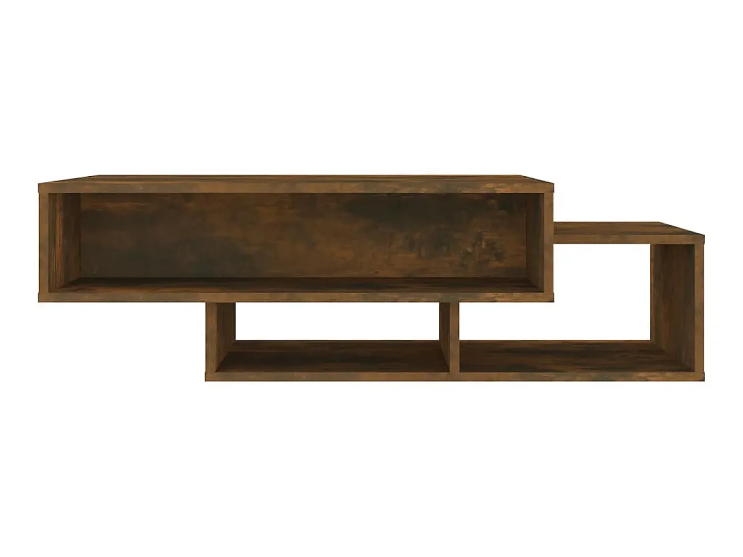 Mesa de centro 105x55x32cm derivados de madeira carvalho fumado PT739128^ Mesa De Centro