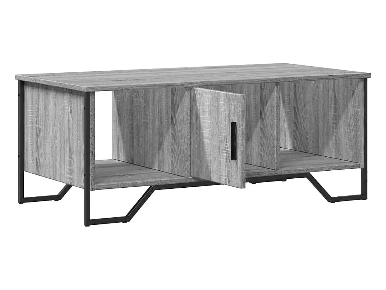Online vidaxl Mesa de centro 100x51x40cm derivados de madeira sonoma Cinzento