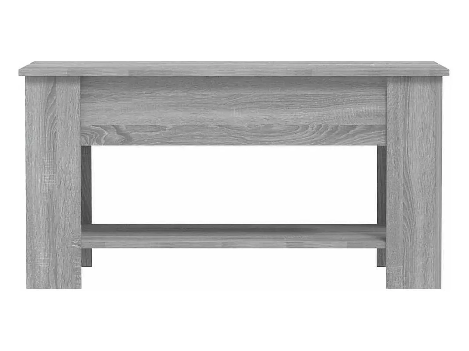 Mesa De Centro|vidaxl Mesa de centro 101x49x52cm derivados de madeira sonoma Cinzento