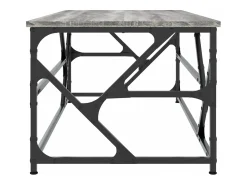 Mesa De Centro*vidaxl Mesa de centro 100x50x40cm derivados de madeira sonoma Cinzento