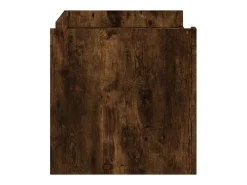 New Mesa de centro 100x50x50cm derivados de madeira carvalho fumado PT678095 Castanho