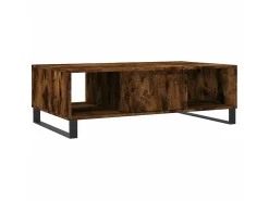 Online Mesa de centro 104x60x35cm derivados de madeira carvalho fumado PT307927 Castanho