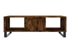 Online Mesa de centro 104x60x35cm derivados de madeira carvalho fumado PT307927 Castanho