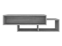 Mesa De Centro| Mesa de centro 105x55x32cm derivados de madeira sonoma PT483151 Cinzento