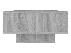 Mesa De Centro| Mesa de centro 105x55x32cm derivados de madeira sonoma PT483151 Cinzento