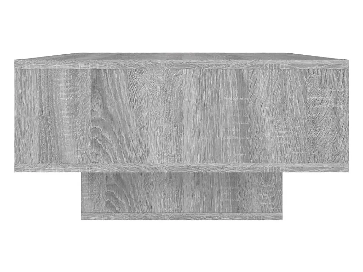 Mesa De Centro| Mesa de centro 105x55x32cm derivados de madeira sonoma PT483151 Cinzento