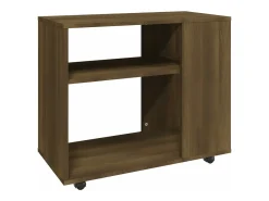 Mesa De Centro* Mesa de centro 70x35x55cm derivados de madeira carvalho PT768908 Castanho