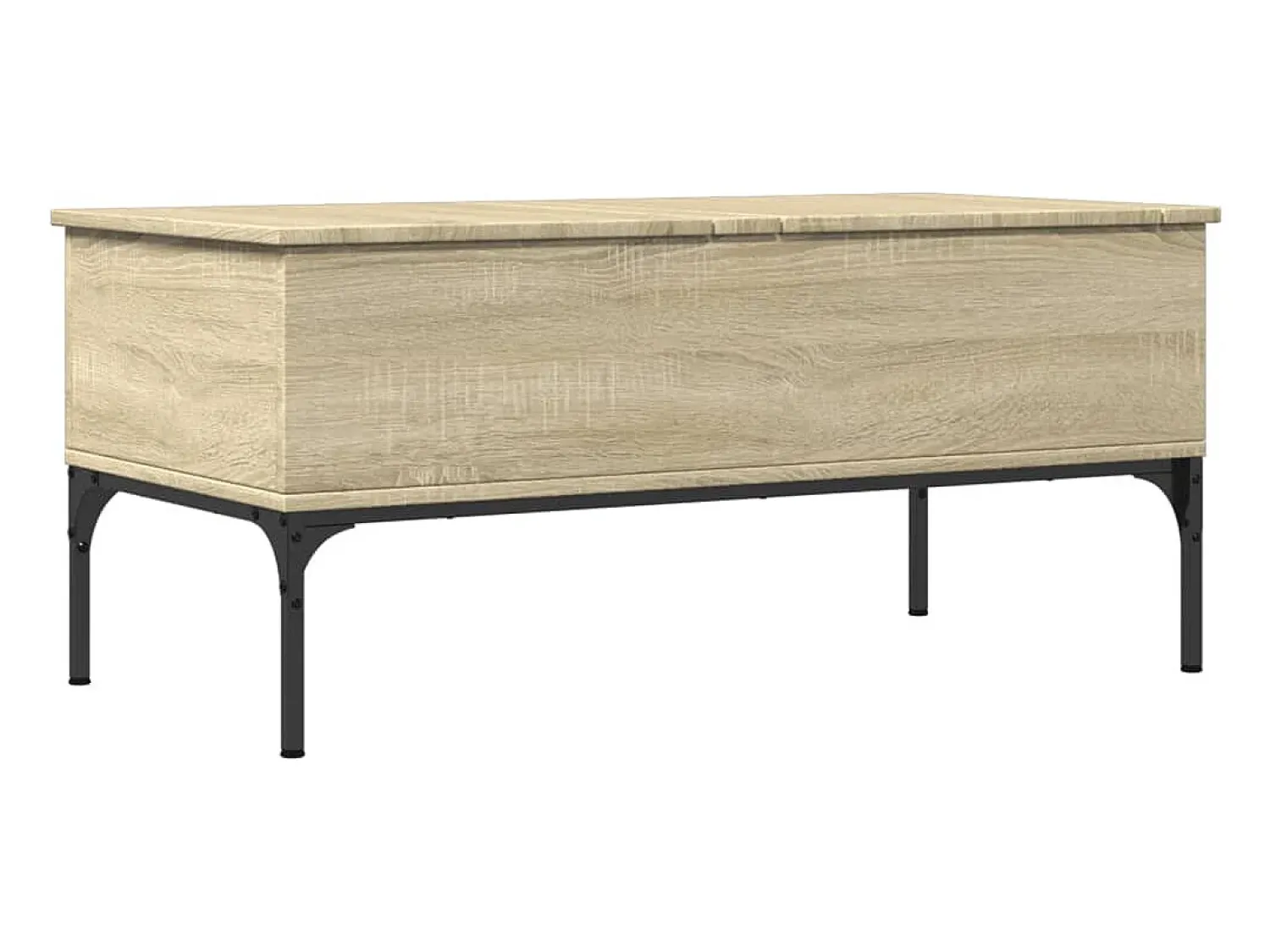 Mesa de centro 100x50x45cm deriv. madeira/metal carvalho sonoma PT585069^ Mesa De Centro