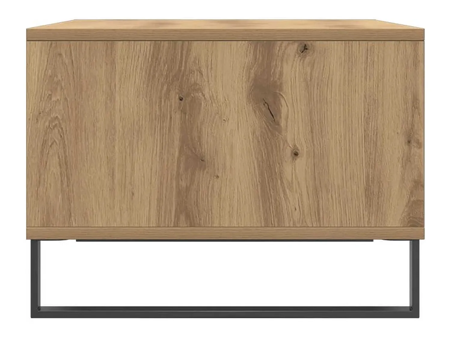 Mesa De Centro|vidaxl Mesa de centro 90x50x36,5cm deriv. madeira carvalho artisiano Natural claro