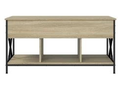 Mesa de centro 100x55x50cm deriv. madeira/metal carvalho sonoma PT818302^ Mesa De Centro