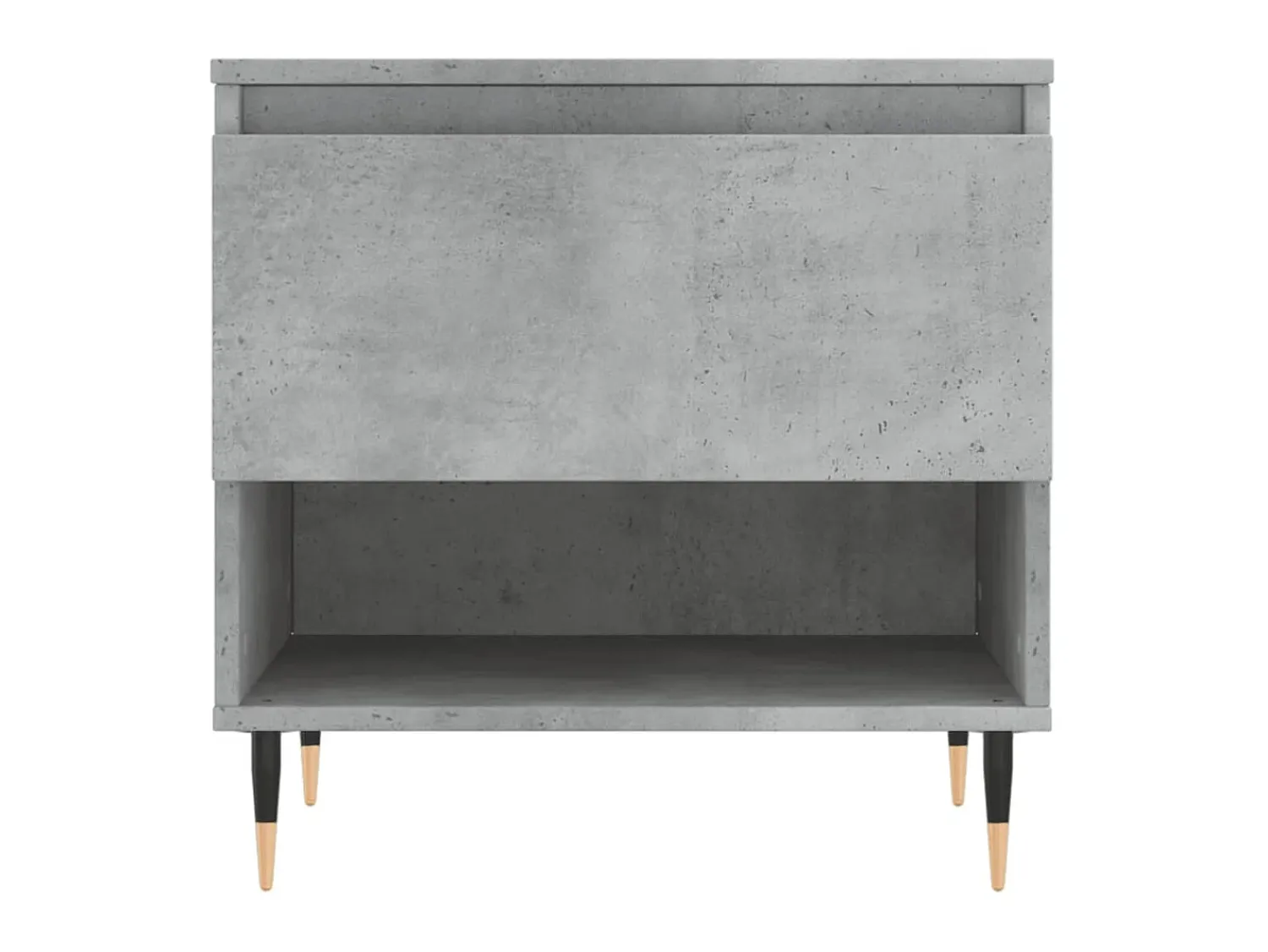 Mesa de centro 50x46x50cm derivados de madeira -cimento PT888248^ Mesa De Centro