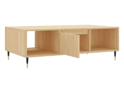 vidaxl Mesa de centro 104x60x35cm derivados de madeira carvalho sonoma^ Mesa De Centro