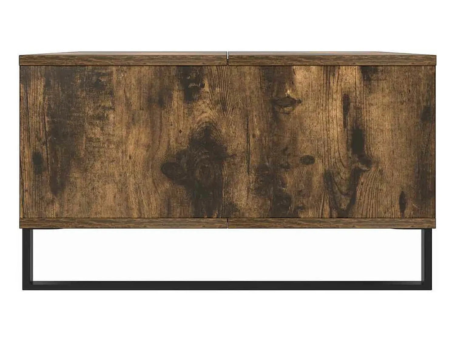 vidaxl Mesa de centro 104x60x35cm derivados de madeira carvalho fumado^ Mesa De Centro