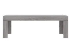 New vidaxl Mesa de centro 102x50x36cm derivados de madeira sonoma Cinzento