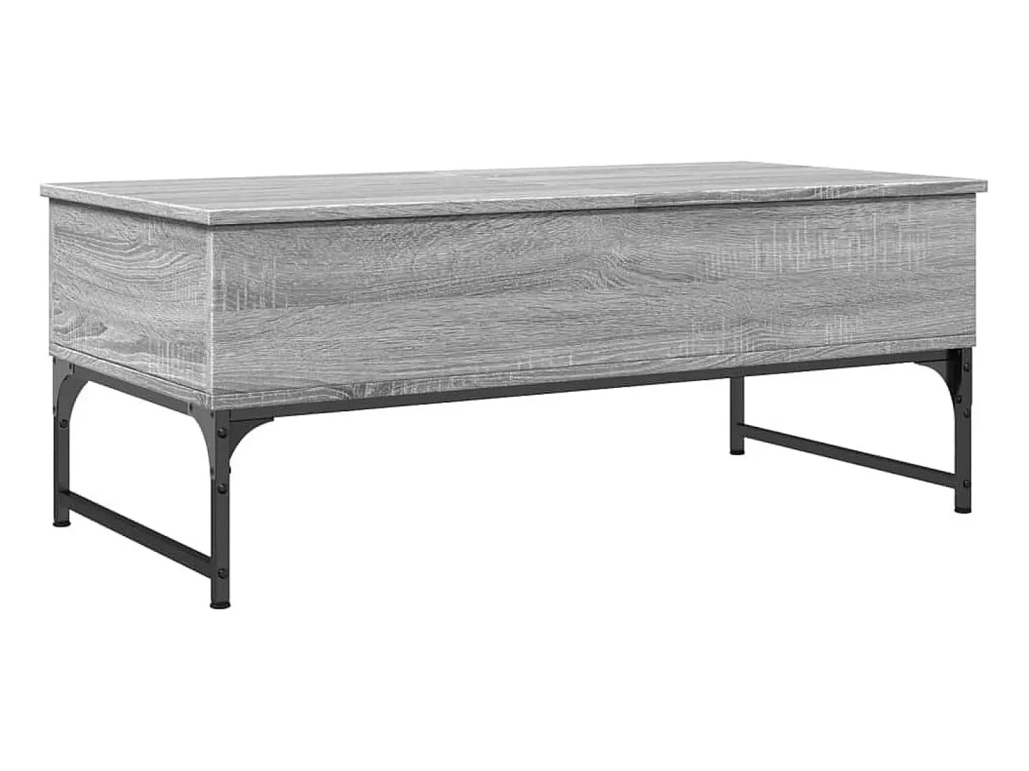 Mesa de centro 100x50x40cm deriv. madeira/metal sonoma PT111878^ Mesa De Centro