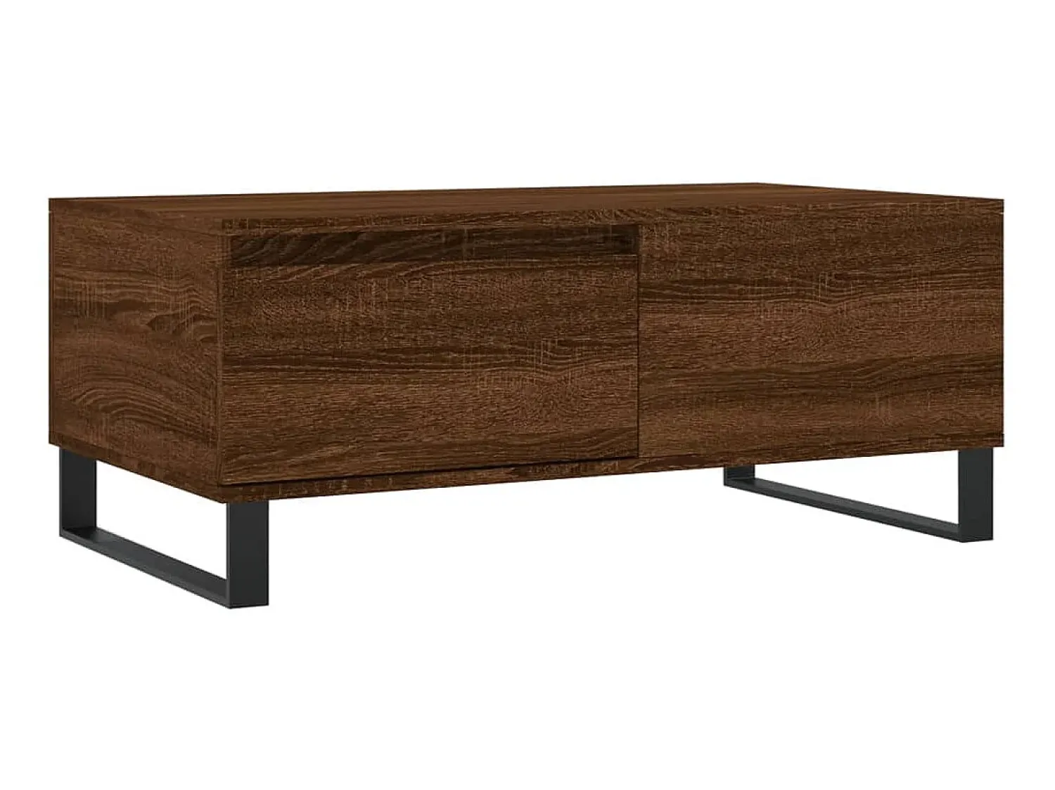 Best Mesa de centro 90x50x36,5cm derivados madeira carvalho PT638576 Castanho