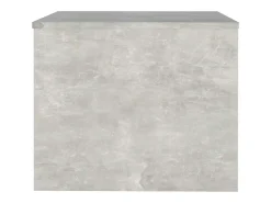 Online vidaxl Mesa de centro 80x50x40cm derivados de madeira cimento Cinzento