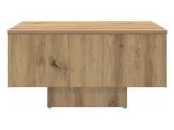 Mesa De Centro*vidaxl Mesa de centro 60x60x31,5cm derivados madeira carvalho castanho Natural claro