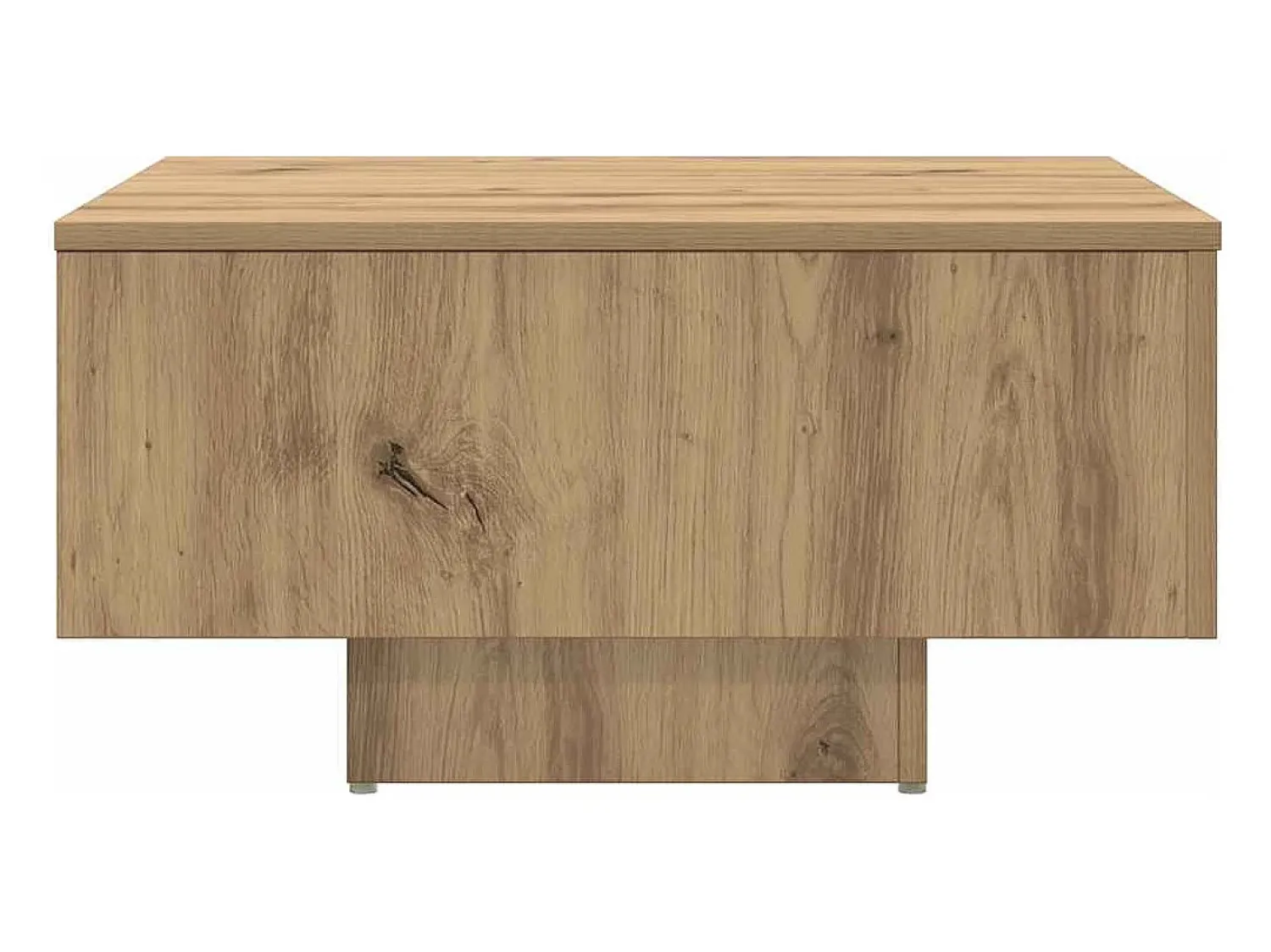 Mesa De Centro*vidaxl Mesa de centro 60x60x31,5cm derivados madeira carvalho castanho Natural claro