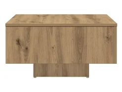 Mesa De Centro*vidaxl Mesa de centro 60x60x31,5cm derivados madeira carvalho castanho Natural claro