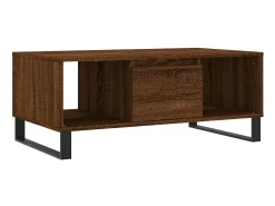 Mesa de centro 90x50x36,5cm derivados madeira carvalho PT758373^ Mesa De Centro