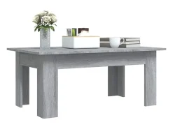 Mesa De Centro|vidaxl Mesa de centro 100x60x42cm derivados de madeira sonoma Cinzento