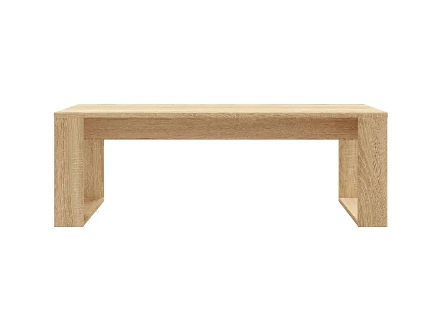 Mesa De Centro* Mesa de centro 102x50x35cm derivados de madeira carvalho sonoma PT937614 Castanho