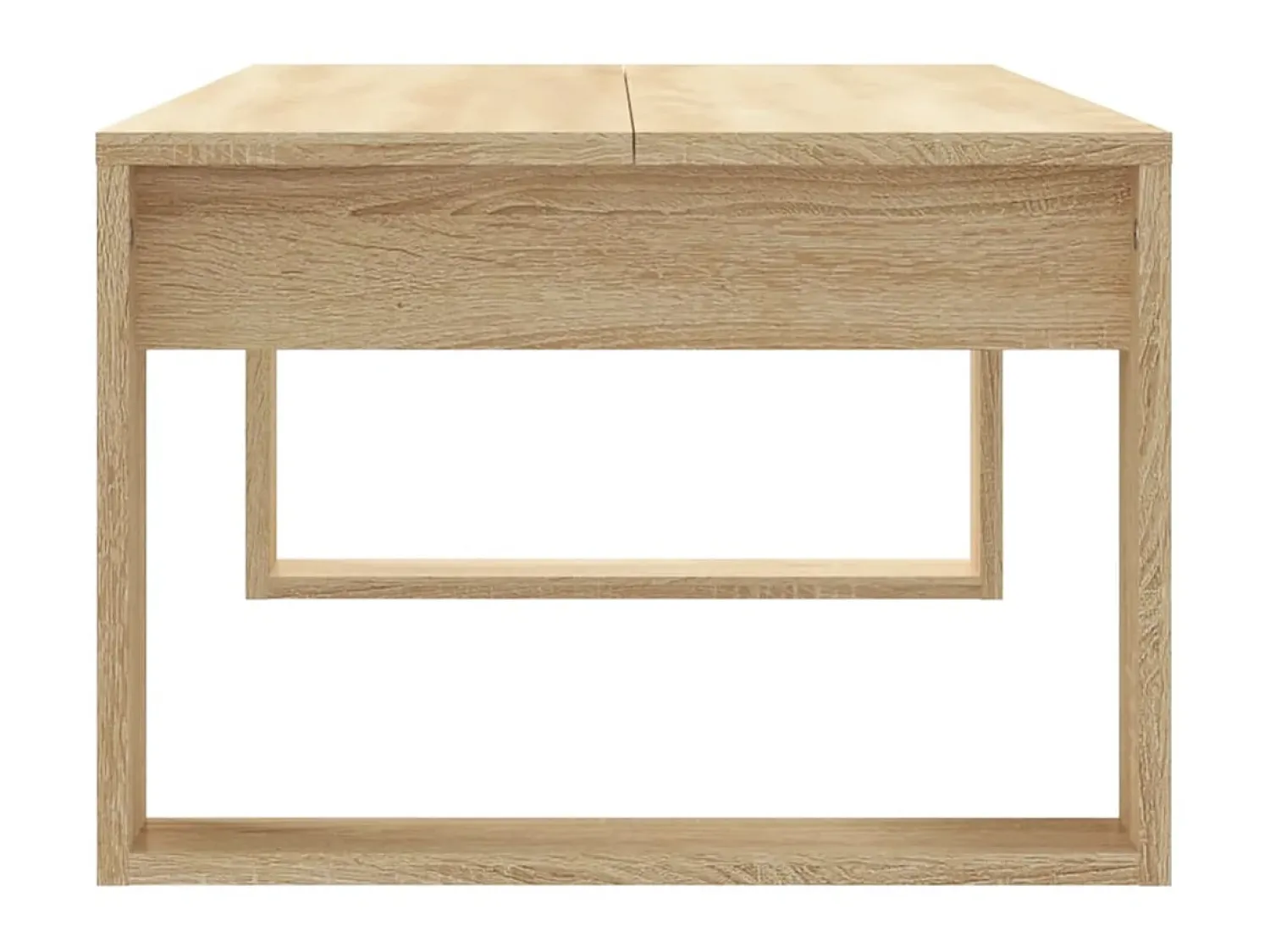 Mesa De Centro* Mesa de centro 102x50x35cm derivados de madeira carvalho sonoma PT937614 Castanho
