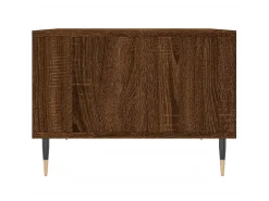 Mesa De Centro* Mesa de centro 60x50x36,5cm derivados madeira carvalho PT728397 Castanho