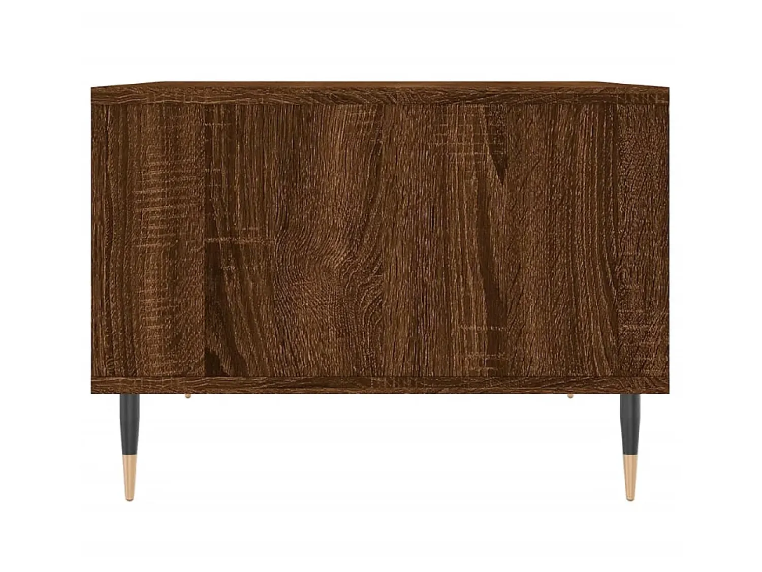 Mesa De Centro* Mesa de centro 60x50x36,5cm derivados madeira carvalho PT728397 Castanho