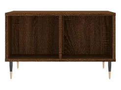 Mesa De Centro* Mesa de centro 60x50x36,5cm derivados madeira carvalho PT728397 Castanho