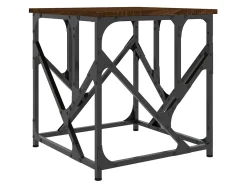Mesa de centro 45x45x47,5cm derivados madeira carvalho PT672282^ Mesa De Centro