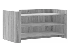 Mesa De Centro* Mesa de centro 100x50x50cm derivados de madeira sonoma PT932899 Cinzento