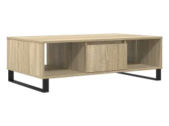 Mesa De Centro|vidaxl Mesa de centro 104x60x35cm derivados de madeira carvalho sonoma Natural claro