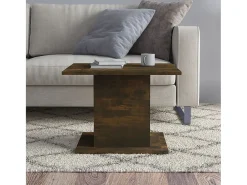 Mesa De Centro*vidaxl Mesa de centro 55,5x55,5x40cm derivados madeira carvalho fumado Natural claro