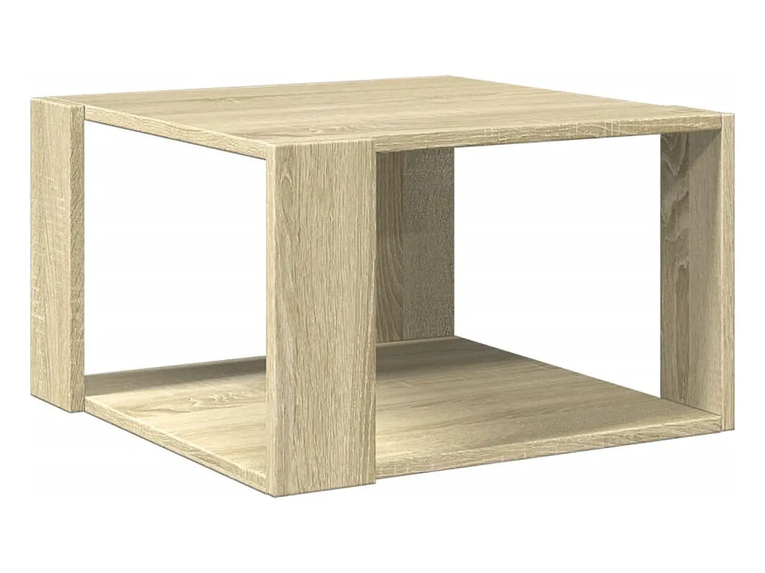 Best Mesa de centro 51,5x51,5x30cm derivados madeira carvalho sonoma PT911951 Natural claro