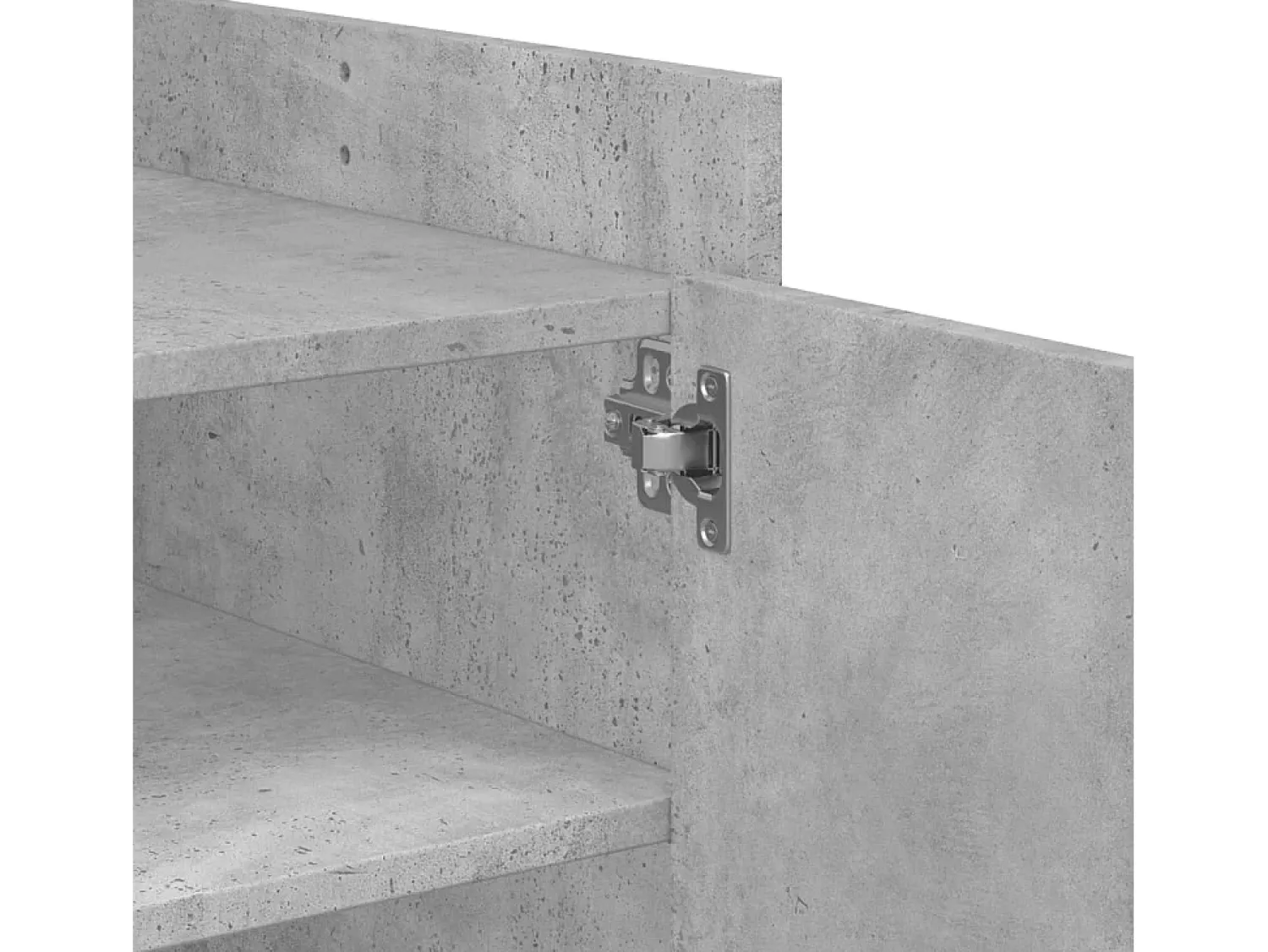Mesa De Centro|vidaxl Mesa de centro 100x50x50cm derivados de madeira cinza cimento Cinzento
