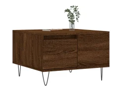 Mesa de centro 55x55x36,5cm derivados madeira carvalho PT378496^ Mesa De Centro