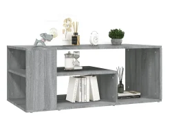Mesa de centro 100x50x40cm derivados de madeira sonoma PT474603^ Mesa De Centro