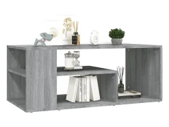 vidaxl Mesa de centro 100x50x40cm derivados de madeira sonoma^ Mesa De Centro
