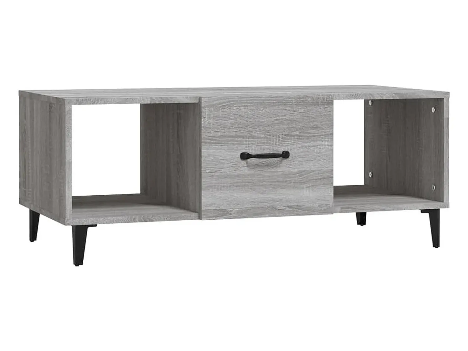 Mesa De Centro|vidaxl Mesa de centro 102x50x40cm derivados de madeira sonoma Cinzento
