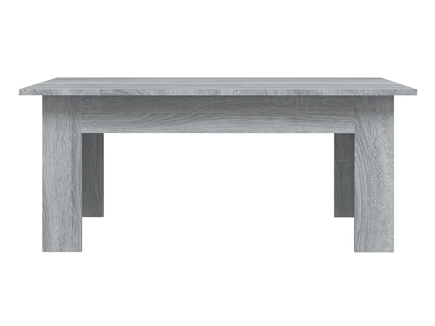 Mesa De Centro| Mesa de centro 100x60x42cm derivados de madeira sonoma PT728716 Cinzento